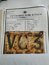  Vespa 150 Vl"Struzzo" Targa+Visura Radiata 