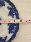Antique 9in Flow Blue Waldorf Royal Semi Porcelain Plate MFG England C. 1900 — photo 4