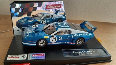 Carrera Evolution 1:32  Ferrari 512 BB LM C. Pozzi No.71 in (OVP neuwertig)