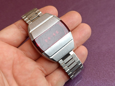 LED Watch Mercury Quartz, Retro Electronic Watch, Led Watch, Electronic Watc