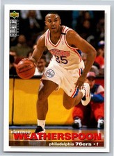 1995-96 Upper Deck Collector's Choice Clarence Weatherspoon #82 Basketball Card