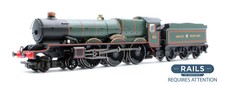 HORNBY 'OO' GAUGE R2119 GWR GREEN 4-6-0 KING CLASS 'KING HENRY VII' STEAM LOCO