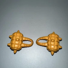 Vintage Extreme Dinosaurs Bullzeye Action Figure parts lot 1996 Mattel bombs