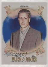 2021 Topps Allen & Ginter Chrome Blue Refractor 137/150 Jason Biggs #212 m4h