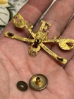 CIVIL WAR ERA BRASS EAGLE INFANTRY SHAKO HAT INSIGNIA Spanish American War Badge — photo 9