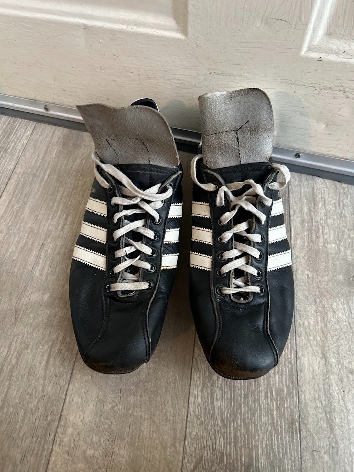 Adidas Triple Crown Vintage Soccer Cleats Taiwan Sz 10 Leather | eBay