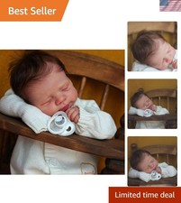 Realistic 18-Inch Silicone Baby Boy Doll - Companion for Kids  Collectors Alike