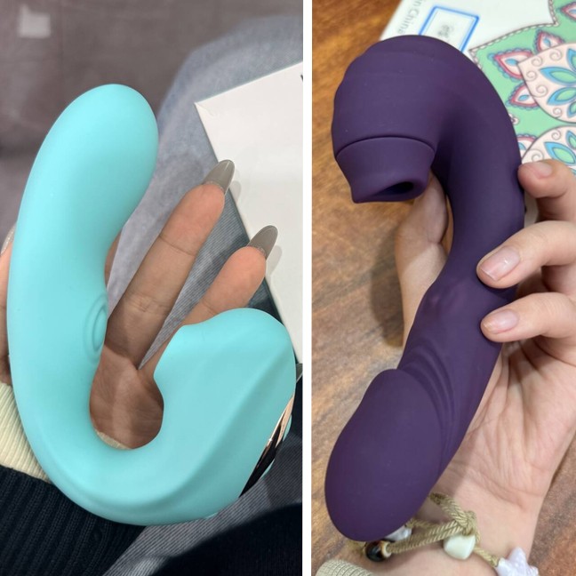 G-Punkt Klitoris Vibratoren Dildo Sex Spielzeug für Frauen Sauger Stimulation