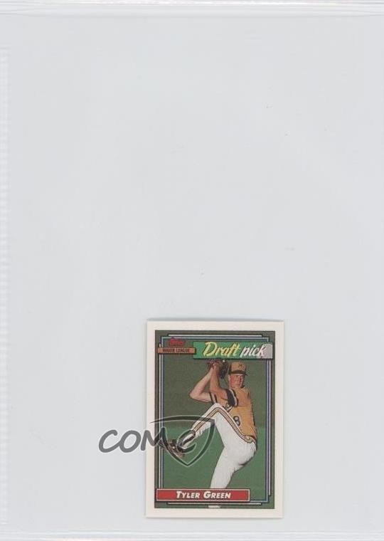 1992 Topps Micro Box Set Tyler Green #764 Rookie RC 0s5