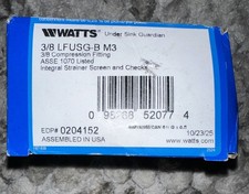 Watts 3/8  LFUSG-B-M3 Brass Thermostatic Mixing Valve Lead Free 0204152