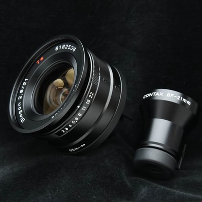 Contax Biogon T* 21mm F/2.8 Black Finder Set (Contax G mount) #85