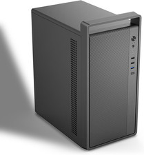 Caja PC Micro-ATX asa acero 0.7mm GPU 260mm PSU ATX ventilador 120mm negro M5