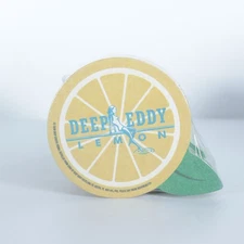 Deep Eddy Vodka Bar Drink Beer Coaster Lemon 100 Count NEW