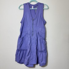 Anthropologie Daily Practice Trek Utility Mini Dress Size XS Relaxed Fit Pockets