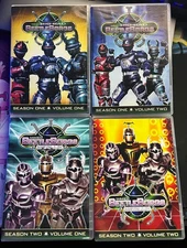 RARE HTF Saban's Big Bad Beetleborgs Season 1 AND Metallix Season 2 All Complete