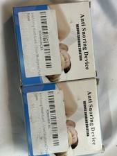 Better Sleep FDA Anti Snoring Device White S/M BPA FREE 2Pcs lot
