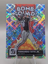 2022 Donruss Baseball Bomb Squad Diamond Parallel Fernando Tatis #BS-5