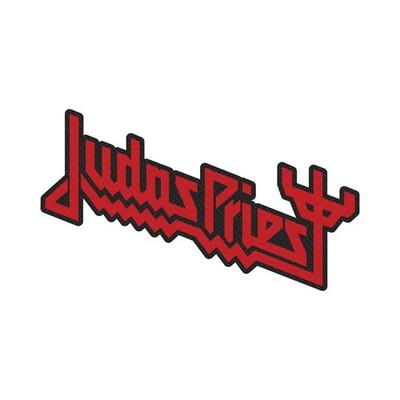 Judas Priest - Logo  Cut-Out Patch Aufnäher  ca. 3,5x 9,5cm