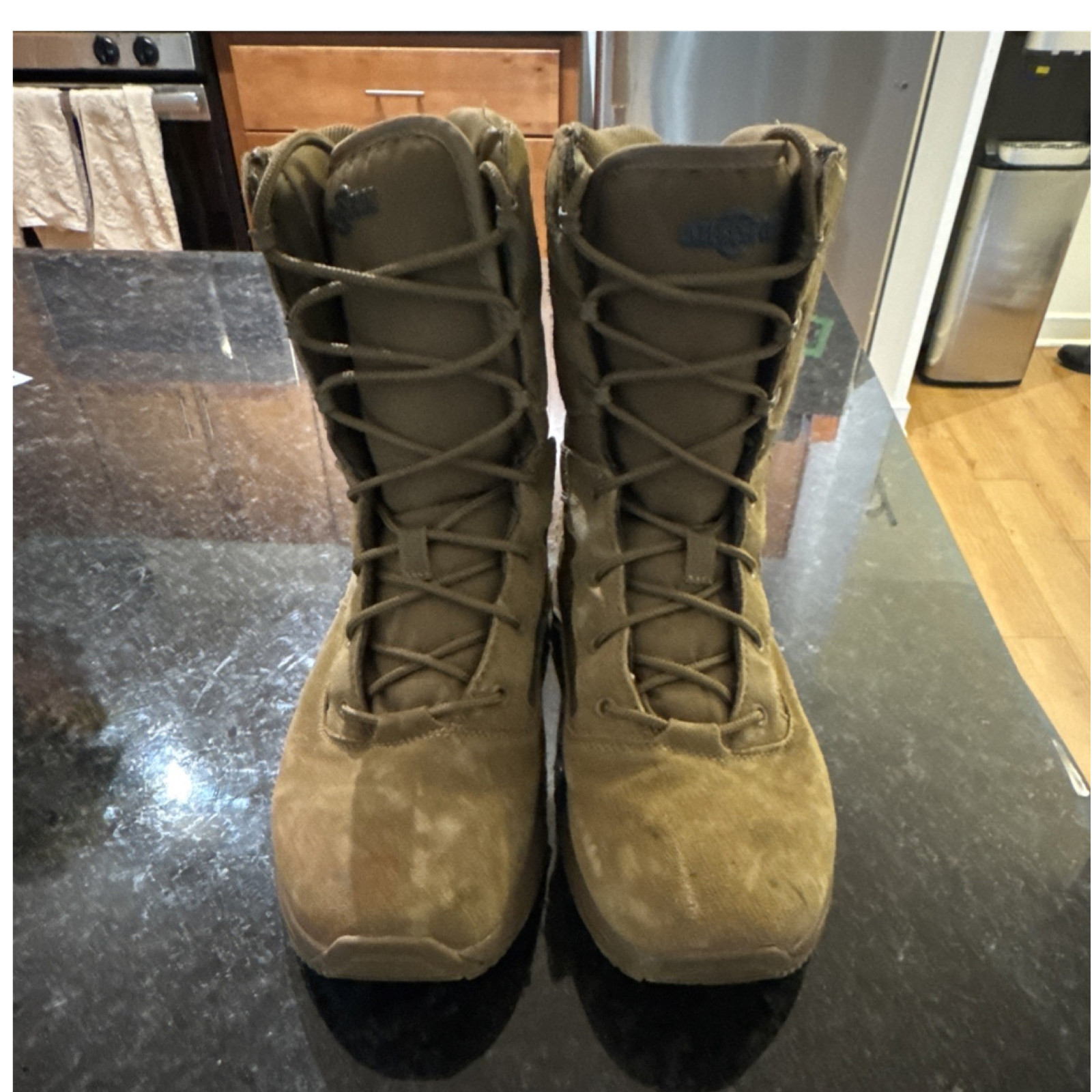 Belleville Brown Tactical Boots Uninsulated Padded Desert Pattern for Men