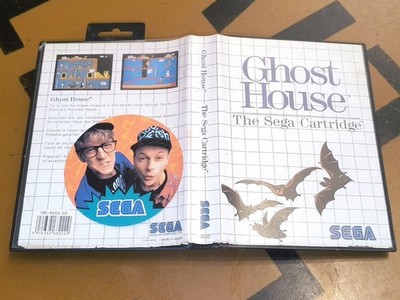 ## SEGA Master System - Ghost House - mit Gebrauchsspuren ##