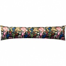 Image of Green Amanita Fabric Draught Excluder | Mushroom Fungi Velvet Draft Excluder