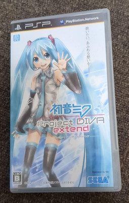Hatsune Miku Project DIVA Extended PSP Sony PlayStation Portale Japanese Ver