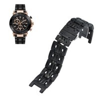 22mm Black Stainless Steel Watch Bracelet For Guess Collection Y70002G2MF