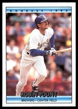 Robin Yount 1992 Donruss #173 Brewers MLB READ FREE SHIPPING AutographDen