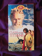 Clash of the Titans VHS MGM/UA 1981 Harry Hamlin Laurence Olivier Sci-Fi Fantasy