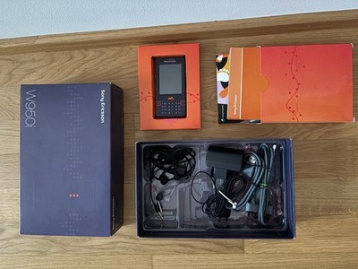 Sony Ericsson W950 inkl. OVP + MPS-60 Portable Lautsprecher