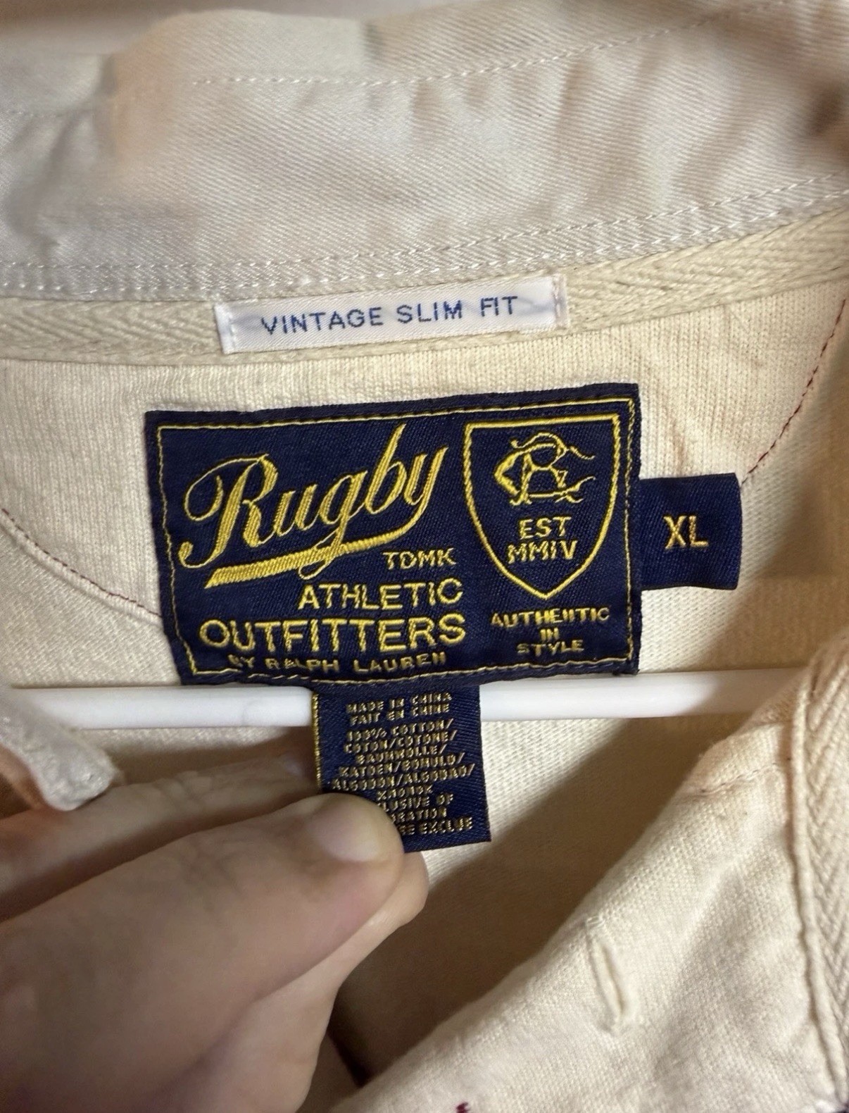 🇨🇭 Vintage Ralph Lauren Rugby “SUISSE” 🇨🇭 Rugby Brand Men’s XL image 5