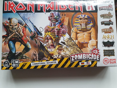 IRON MAIDEN SET 1  - Zombicide ANKH Massive Darkness Cthulhu Death May Die NEU