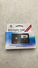 D'Addario Planet Waves Black Tuner Metronome For Musical Instruments