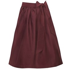 Marjo Dirndl & Trachten Dirndlschürze Davina 75er Länge bordeaux Damen