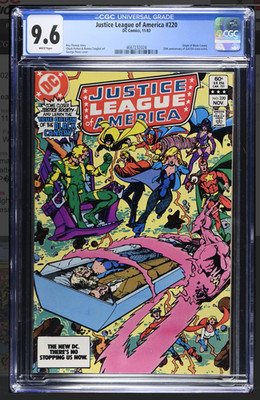      Justice League of America #220 CGC 9.6 - Origin of Black Canary WP   