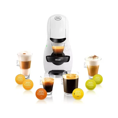 De Longhi Piccolo Xs Macchina Caffè Espresso Capsule Nescafe Dolce Gusto EDG110W