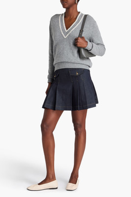 Sandro Women's Sweater Pullover Cashmere Blend Size 4 FR / US 10 XL SFPPU02391
