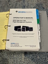 Cessna Citation Universal Avionics SCN 1000 And 1100 Flight Management Systems