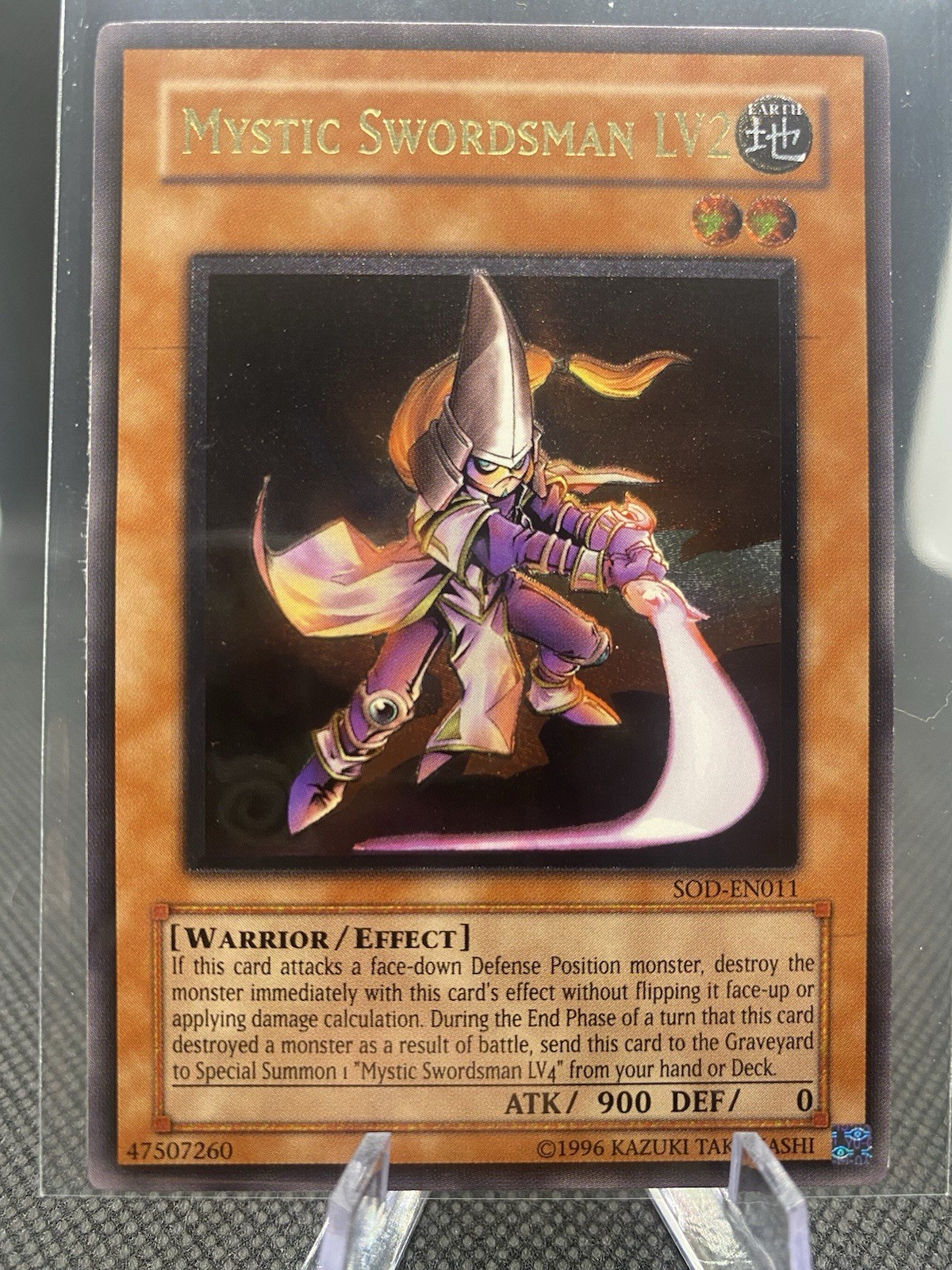 Mystic Swordsman LV2 (UTR) SOD-EN011 Soul of the Duelist Unlimited