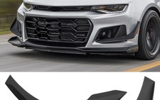 Fits 16-24 Chevrolet Camaro 1le Style Pp 2pcs Front Bumper Canards Dive Planes Fits 16-24 Chevrolet Camaro 1le Style Pp 2pcs Front Bumper Canards Dive Planes