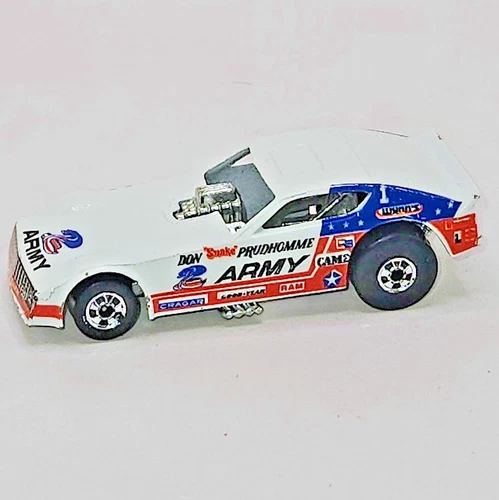 Vintage 1977 Hot Wheels Don Snake Prudhomme Army Funny Car Dragster VGC