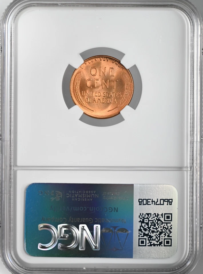 1947-S  1C LINCOLN WHEAT CENT "SAN FRANCISCO MINT" NGC MS67 RD (RED)#8340707-001 - Image 4 of 4