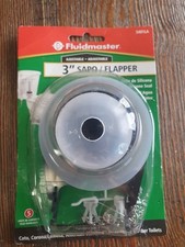 FLUIDMASTER Universal Toilet Flapper For 3" Water Saving 5403