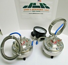 ASHCROFT, 4.5" DIFFERENTIAL PRESSURE GAUGE, 0-60PSI W/ 2"150 TYPE 703 DIAPHRAGM