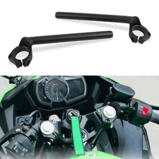 Clip on Ons Fork Tube Handlebar For Kawasaki Ninja 400 2018-2024 Ninja 500 2024+