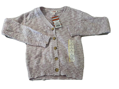 Girls' V-Neck Button-Down Cardigan - Cat & Jack,  Lavender, 6/6x Small