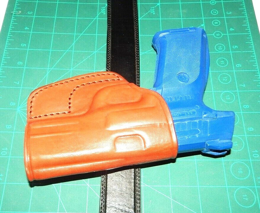 Tagua CDH3-352 RH Brown Leather CROSSDRAW Holster for Ruger SR9 SR40 9E - Image 4 of 4