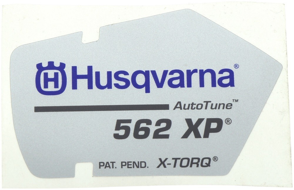 Genuine Husqvarna Starter housing STICKER LABEL for Husqvarna Chainsaw 562xp