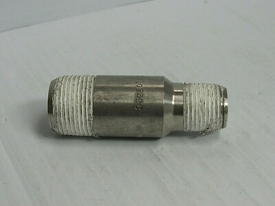 NO NAME 316 S/S STAINLESS MALE PIPE REDUCING REDUCER NIPPLE SCH 80 3/4''X1/2''X3''