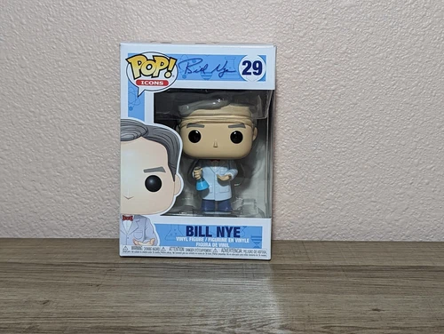 FUNKO BILL NYE Pop Vinyl Figure The Science Guy 29 NEW IN Box Free Pop Protector